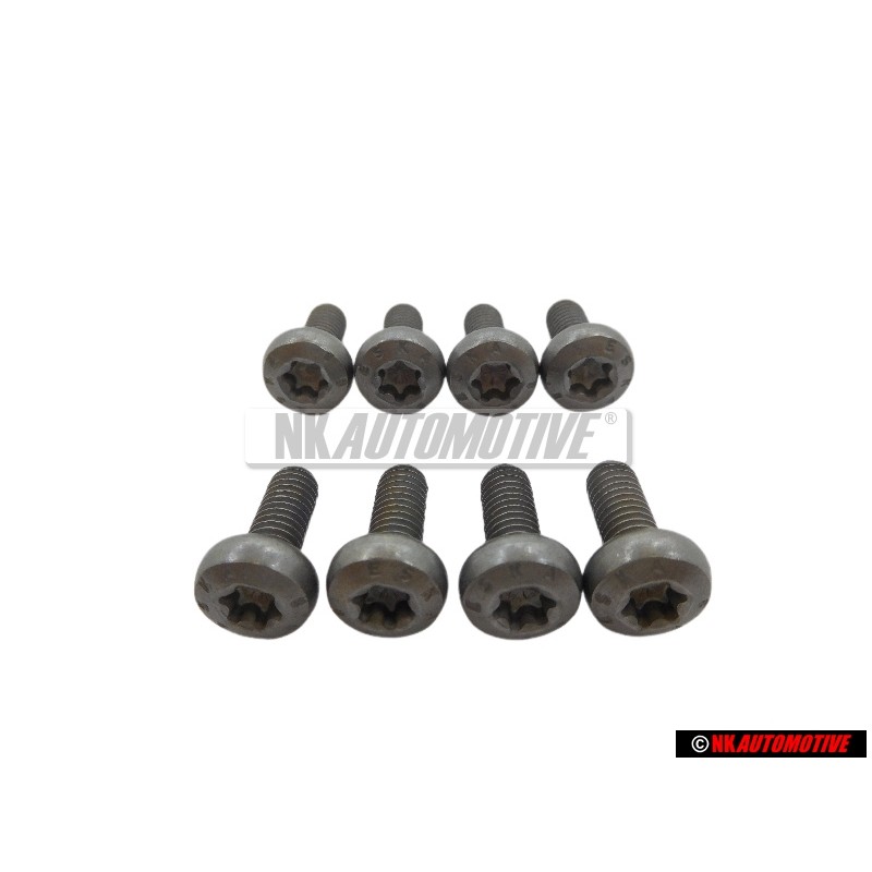8x VW Original Tornillo Alomado Interior Torx - N 10029206