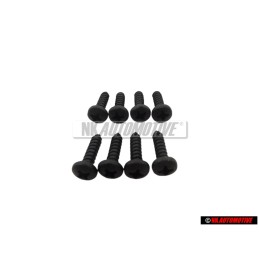 8x VW Original Tornillo Alomado P. 