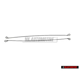 2x VW Original Alambre Almohadillado - N 90162606