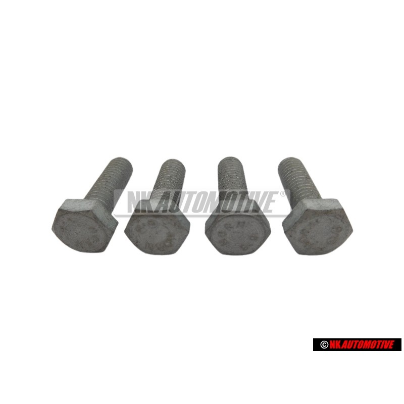 4x VW Original Tornillo Hexagonal - N 01021723