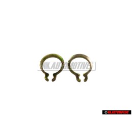 2x VW Original Anillo De Seguridad - N 0124082