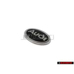 Audi Original Lado Simbolo Insignia Emblema Negro Cromo - 895853621A 01C