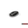 Audi Original Lado Simbolo Insignia Emblema Negro Cromo - 895853621A 01C