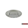 Audi Original Lado Simbolo Insignia Emblema Negro Cromo - 895853621A 01C