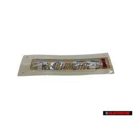 VW Original 2.0 FSI Trasero Rotulo Insignia Emblema Cromo Rojo - 1Q0853675A GQF