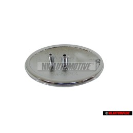 Audi Original Lado Simbolo Insignia Emblema Negro Cromo - 8D0853621B 2ZZ