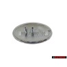 Audi Original Lado Simbolo Insignia Emblema Negro Cromo - 8D0853621B 2ZZ