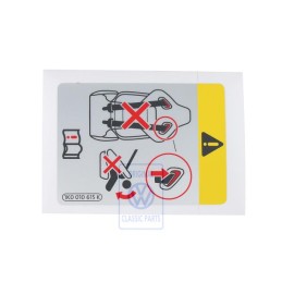 VW Original Adhesivo - 1K0010615K