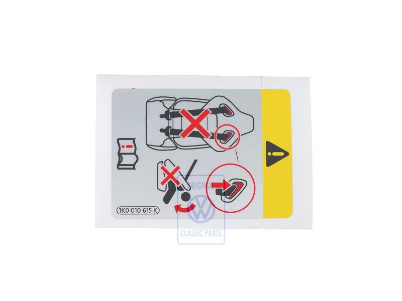 VW Original Adhesivo - 1K0010615K