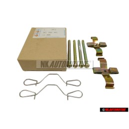 VW Original 1 Juego De Piezas De Fijacion Para Forros De Freno - 861698445