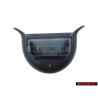 VW Original Tapa Protectora Negro Satinado - 1J0803663 B41