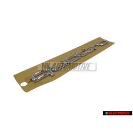 Audi Original QUATTRO Trasero Rotulo Insignia Emblema Cromo - 8A0853737C 2ZZ