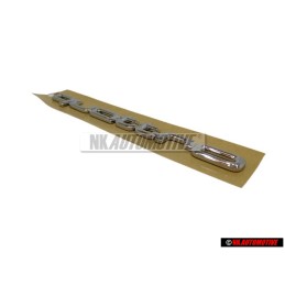 Audi Original QUATTRO Trasero Rotulo Insignia Emblema Cromo - 8A0853737C 2ZZ