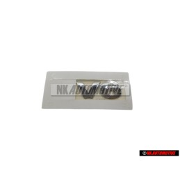 VW Original V6 Trasero Rotulo Insignia Emblema Cromo - 022853675
