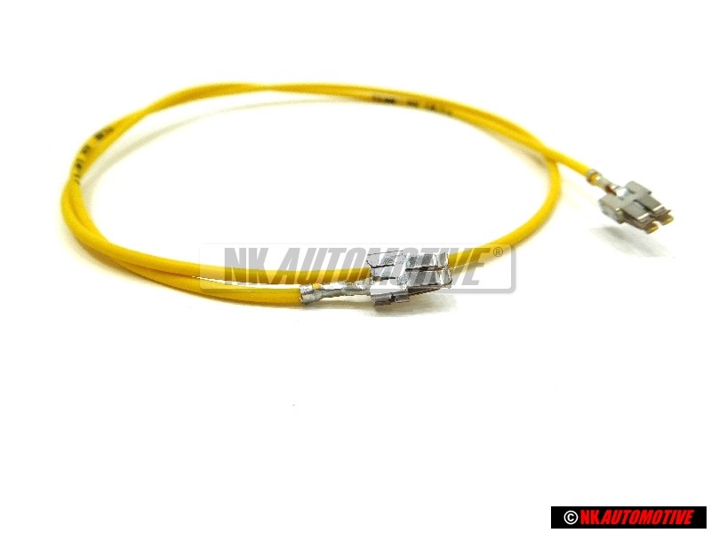 VW Original 12 Juego Cables Individuales C/U Con 2 Contactos - 000979135E