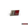 Audi Original S6 Volante Rotulo Insignia Emblema Cromo Rojo - 4A0419685A
