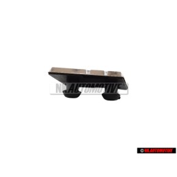 Audi Original S6 Volante Rotulo Insignia Emblema Cromo Rojo - 4A0419685A
