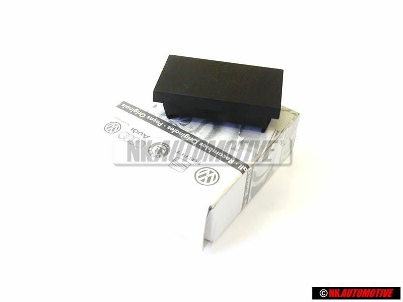 VW Original Tapa Ciega Negro Satinado - 321957087A 01C