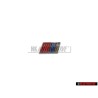 Audi Original S6 PLUS Volante Rotulo Insignia Emblema Cromo Rojo - 4A0419685C