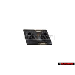 Audi Original S6 PLUS Volante Rotulo Insignia Emblema Cromo Rojo - 4A0419685C