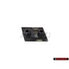 Audi Original S6 PLUS Volante Rotulo Insignia Emblema Cromo Rojo - 4A0419685C