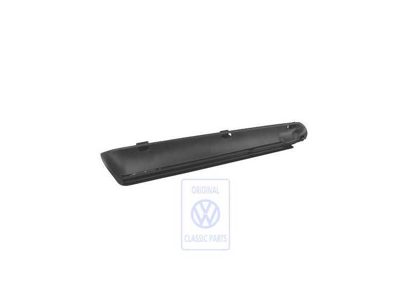 VW Original Carril-Guia Negro Satinado - 1H9867775A B41