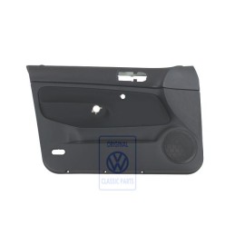 VW Original Revestimiento Puerta (Tela) Negro/Beige Claro - 1J4867011CGJGL
