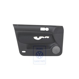 VW Original Revestimiento Puerta Tela Negro/Negro - 1J4867011CKRAQ