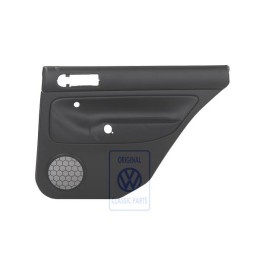VW Original Panel De Puerta (Cuero) Negro/Negro - 1J9867212ALHWU