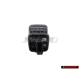 VW Original Boton Negro Satinado - 191881633 01C