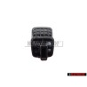 VW Original Boton Negro Satinado - 191881633 01C