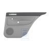 VW Original Revestimiento Puerta (Tela) Negro/Gris Franela - 1J5867212ADJGH