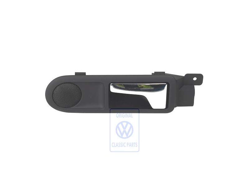 VW Original Maneta Int. Con Altavoz Negro - 3B0839113BD2AQ