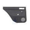 VW Original Revestimiento Puerta (Tela) Negro/Antracita - 1J9867211Q KNR