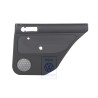 VW Original Revestimiento Puerta (Tela) Negro/Antracita - 1J9867212Q KNR