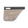 VW Original Revestimiento Puerta (Tela) Negro/Beige Claro - 1J9867212S HWM