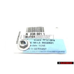 VW Original Tuerca Cortante - N 0386011