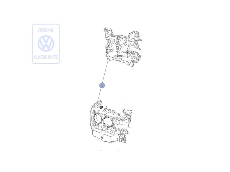 VW Original Carter Del Ciguenal - 022101025K
