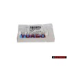VW Original TURBO Lado Rotulo Insignia Emblema Rojo - 377853687DNI3K