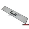 VW Original Placa Matricula - 5K0071801F