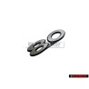 Audi Original 80 Trasero Rotulo Insignia Emblema Plata - 811853749
