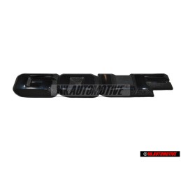 VW Original GOLF Trasero Rotulo Insignia Emblema Negro - 191853687F 01C