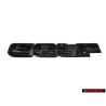 VW Original GOLF Trasero Rotulo Insignia Emblema Negro - 191853687F 01C
