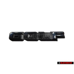 VW Original GOLF Trasero Rotulo Insignia Emblema Negro - 191853687F 01C