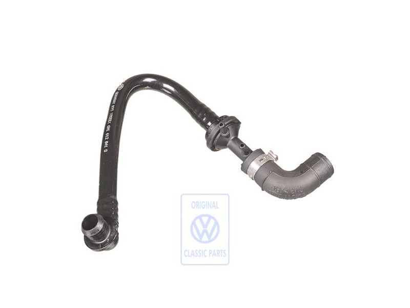VW Original Tubo De Depresion Con Valvula De Retencion - 6N1612041D