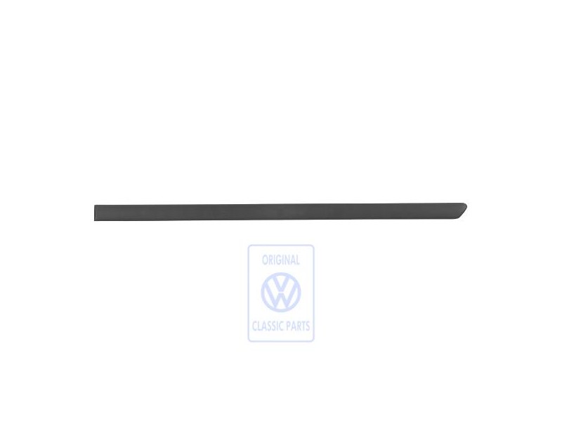 VW Original Moldura Protectora Para Puerta Negro Satinado - 6N4853073 B41
