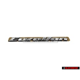 VW Original EUROVAN Trasero Rotulo Insignia Emblema Cromo - 701853689F Z10