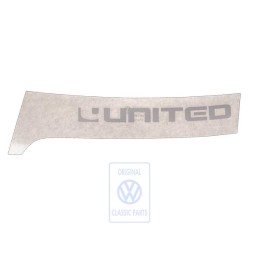 VW Original Rotulo Autoadhesivo Plata - 7H5854431C 1W4