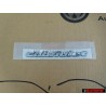 VW Original CABRIOLET Trasero Rotulo Insignia Emblema Cromo - 1E0853687C Z10