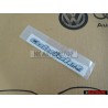 VW Original CABRIOLET Trasero Rotulo Insignia Emblema Cromo - 1E0853687C Z10